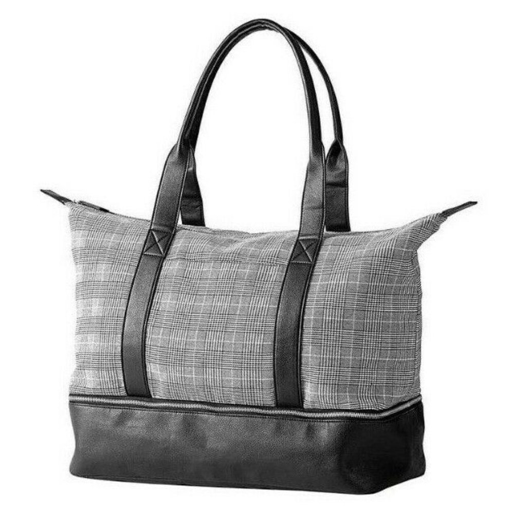 Cathy's Concepts Glenplaid Luggage Tote Bag